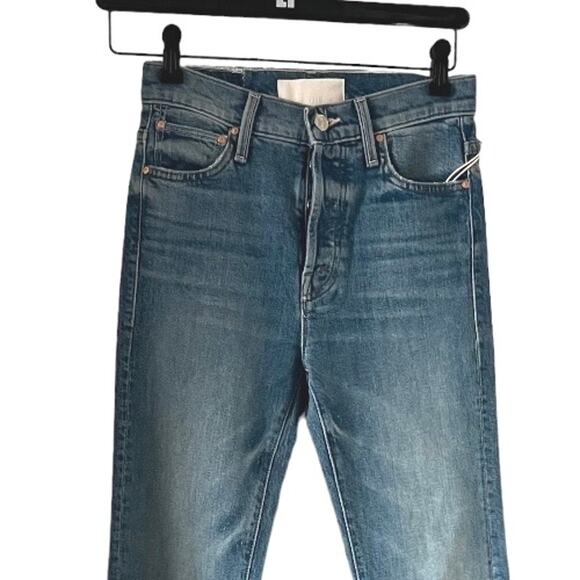 Mother Superior High Rise Pick Up Skimp Jean In My Melancholy Size 23 - Picture 5 of 13